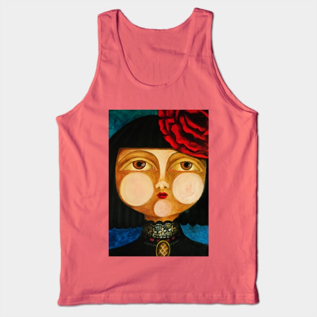 Rose Tank Top by caviroca57